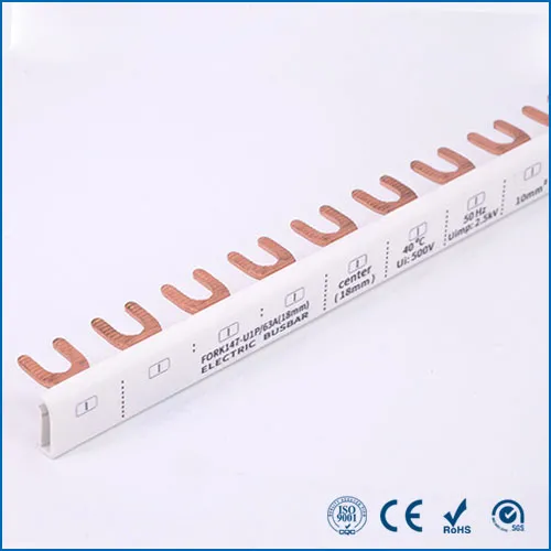 U/ Fork Type Busbar Comb for MCB 1P